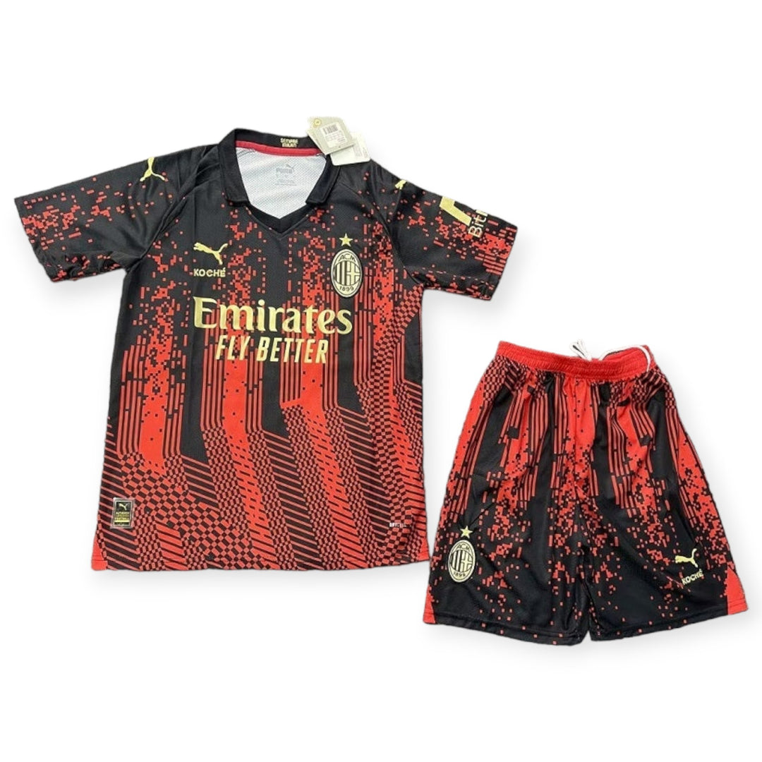 AC Milan Kids fourth kit 2022/23 - uaessss