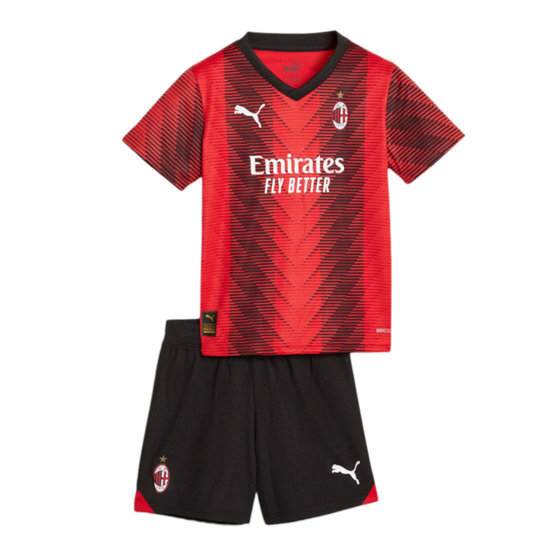 AC Milan Kids HOME kit 2023/24 - uaessss