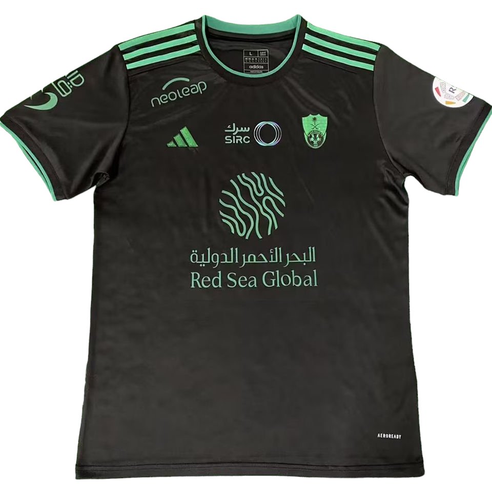 Al - Ahli Saudi third Fans Soccer Jersey 24 - uaessss