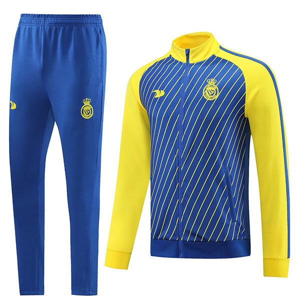 Al Nassr blue jacket training suit 2022/23 - uaessss