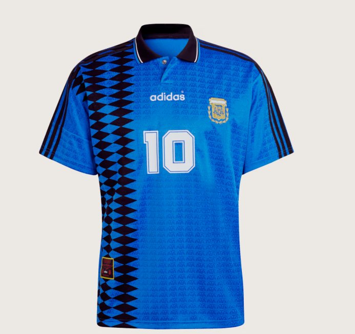 Argentina classic jersey 1994 away - uaessss
