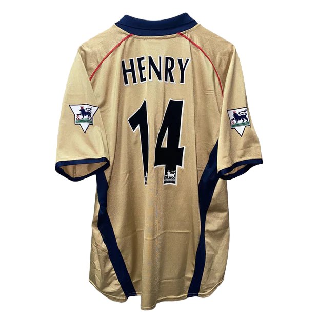 Arsenal AWAY Classic 2001/02 With Henry 14 - uaessss