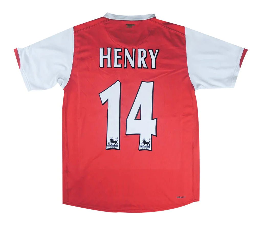 Arsenal HOME Classic 2006/8 With Henry 14 - uaessss