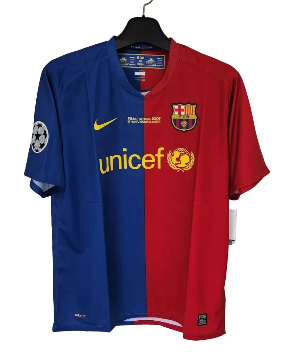 Barcelona Classic 2009 FINAL with Messi 10 Jersey - uaessss