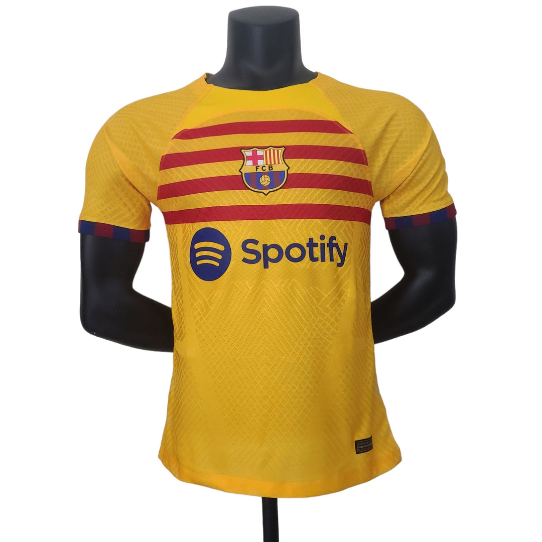 Barcelona fourth Player Version Jersey 2022/23 - uaessss