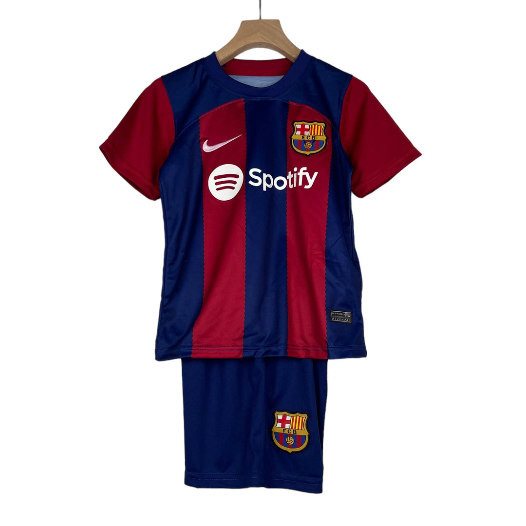 Barcelona home kit kids 2023/24 - uaessss