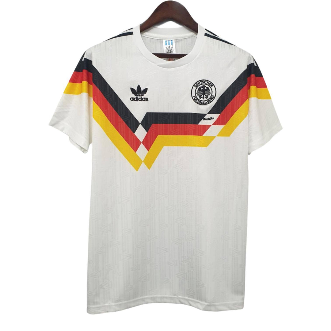 Germany Classic Home World cup Jersey 1990 - uaessss
